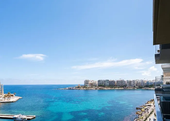 Impressive View 2br Flat In St Julian's Bay By Arco Collection アパート *
