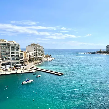 Impressive View 2br Flat In St Julian's Bay By Arcobnb Apartment *