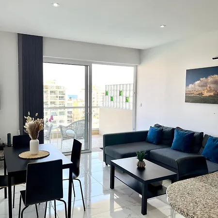 Impressive View 2br Flat In St Julian's Bay By Arcobnb Apartment