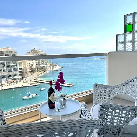 Apartment Impressive View 2br Flat In St Julian's Bay By Arcobnb