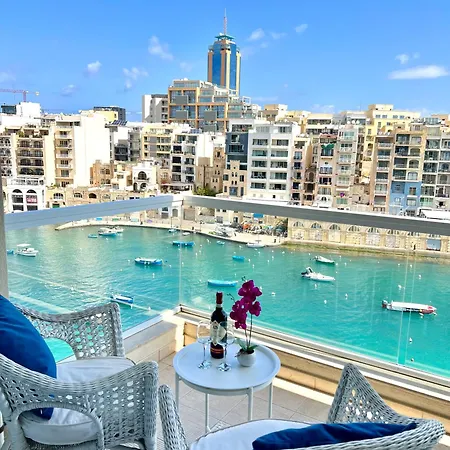 Impressive View 2br Flat In St Julian's Bay By Arcobnb Saint Julian's
