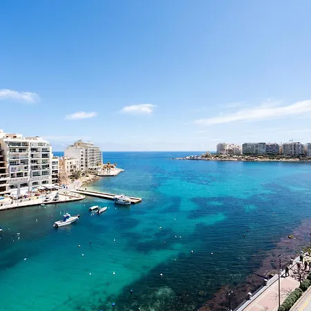 Impressive View 2br Flat In St Julian's Bay By Arcobnb