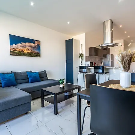 Impressive View 2br Flat In St Julian's Bay By Arco Collection * Saint Julian's