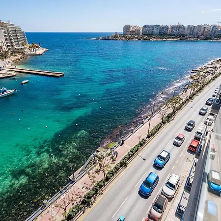 Impressive View 2br Flat In St Julian's Bay By Arcobnb Saint Julian's