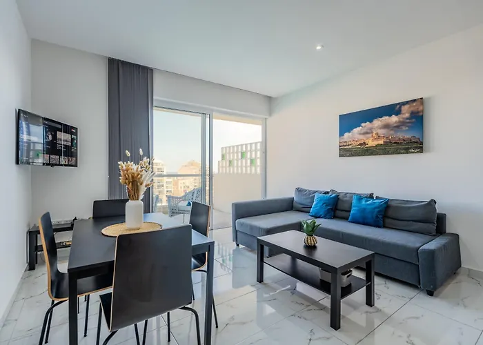 Impressive View 2br Flat In St Julian's Bay By Arco Collection דירה